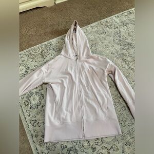 Aerie soft pink zip up